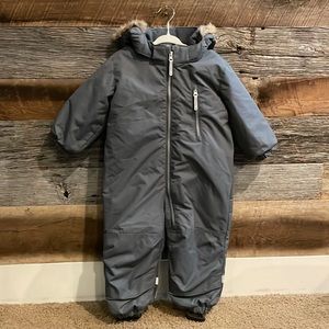 Water-Repellant Snow Suit with Hood